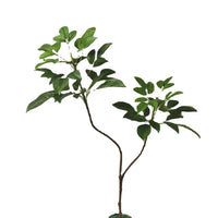 Large Artificial eucalyptus Plant Green Leaf Banyan Tree for Garden Outdoor, Living Room Aisle Home Decoration 104 cm