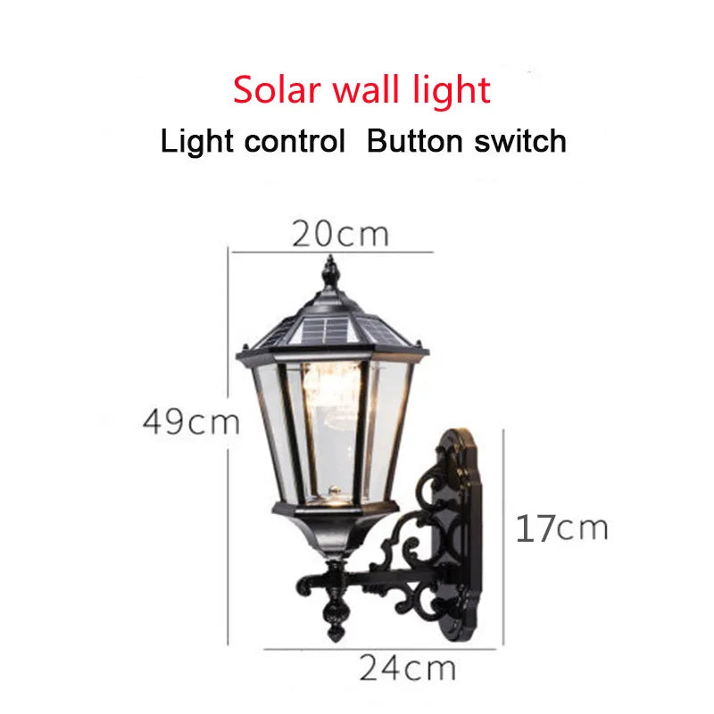 Lumière LED jardin extérieur solaire - vue 13 sur 14