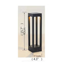 Contemporary outdoor LED lamp for garden and courtyard