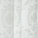 Voilage tulle brodé style européen pour salon fenêtres