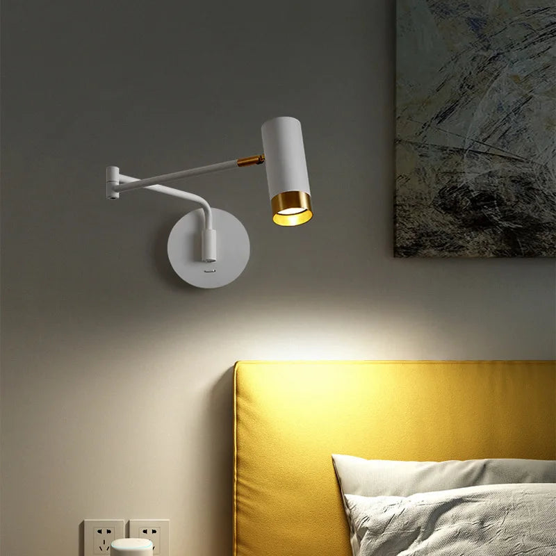 applique murale moderne lampe de lecture astronaute éclairage décoratif - vue 5 sur 11