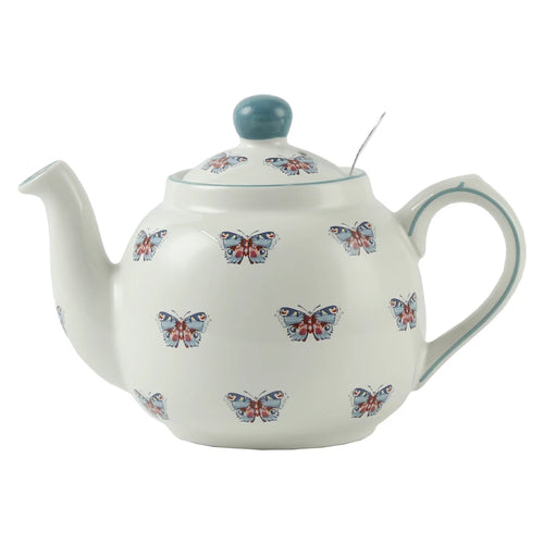 Théière céramique motif papillon animaux avec infuseur 500ml