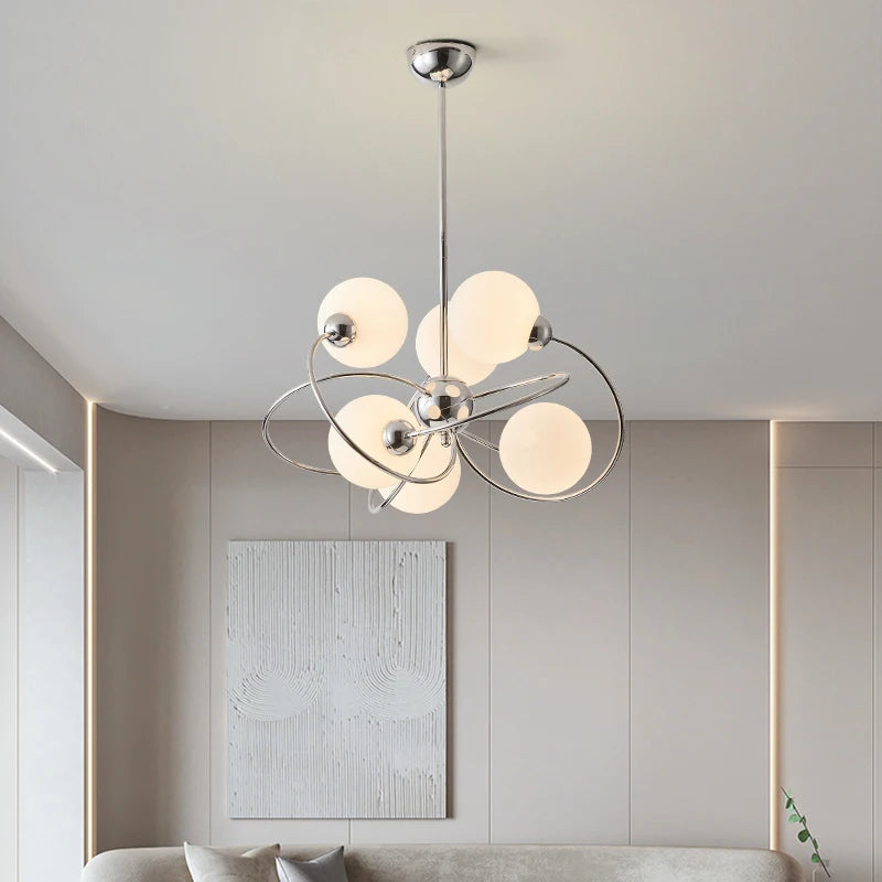 suspension en verre bauhaus design créatif pour décoration intérieure - vue 6 sur 7