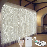 guirlande lumineuse led avec télécommande pour décorations de fête