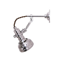 Handmade LED wall lights with a retro industrial style for lighting in restaurants, bars, cafes, interiors, hotels and bathrooms