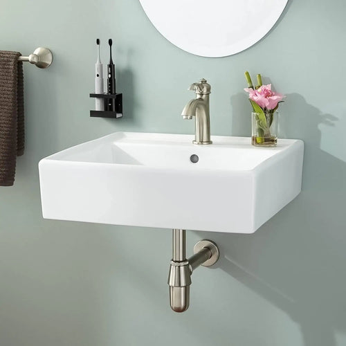 Aluminum Wall Mount Electric Toothbrush Holder for Bathroom, Shower, Toothbrush Hanger Brush Stand, Hanger Bathroom Organizer - vue 6 sur 16