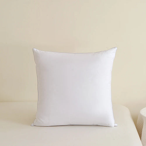 1 piece pillow,8 sizes, 100% cotton, white goose feather bed soft pillow - vue 5 sur 7