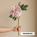 bouquet de pivoines artificielles en soie pour mariage et décoration intérieure