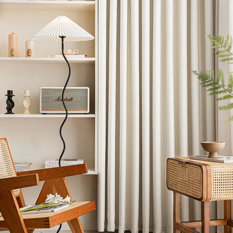 Rideau leger semi occultant style moderne minimaliste sur mesure - vue 4 sur 14