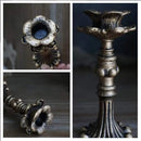 bougeoirs en métal pour décoration de mariage et événements