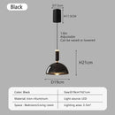 Nordic LED pendant light with adjustable height for home decoration, dining room, living room, bedroom, bedside lighting