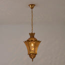 suspension marocaine rétro vintage en métal sculpté pour restaurant et hôtel