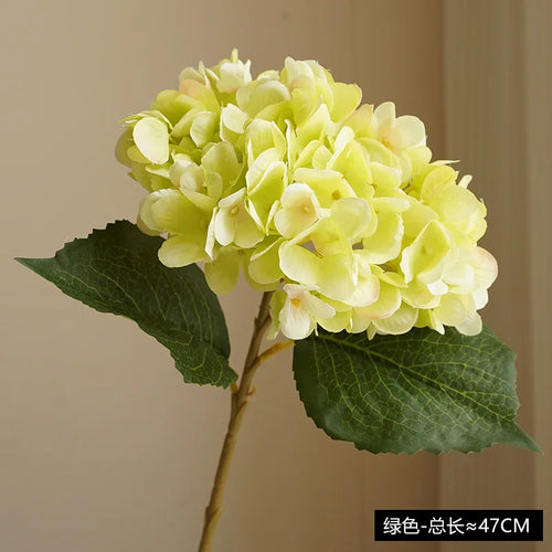 Realistic artificial hydrangea flower for decoration and bouquet - vue 13 sur 15
