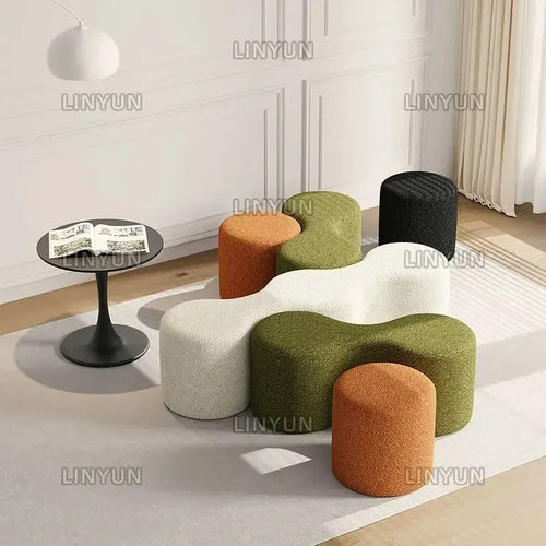 canapé combiné tissu pour bureau et espace loisirs - vue 2 sur 17