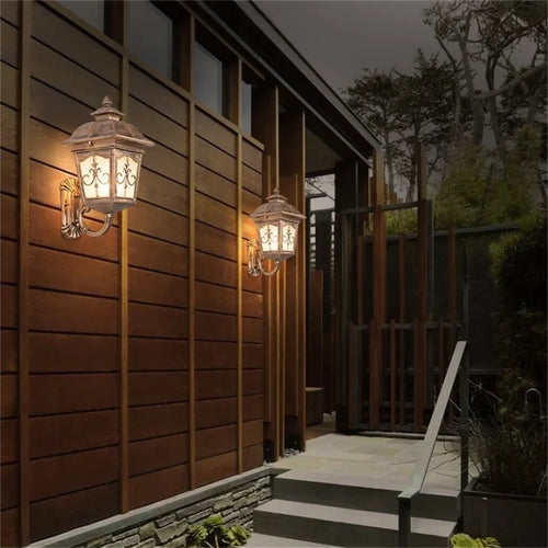 Colin LED outdoor wall light modern waterproof lighting - vue 3 sur 7