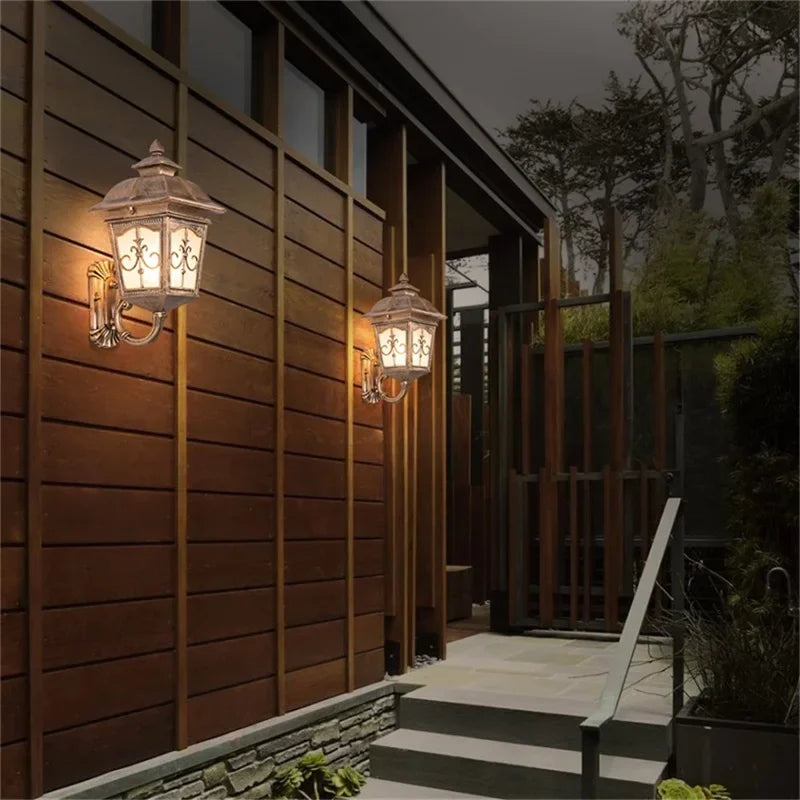Colin LED outdoor wall light modern waterproof lighting - vue 3 sur 7