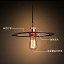suspension luminaire ufo vintage créative pour restaurant et café