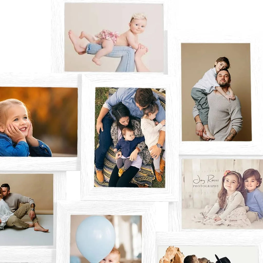 cadre photo mural personnalisé pour souvenirs de famille - vue 10 sur 9