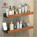 Wall-Mounted bathroom shelf，Punch Storage Holders Racks,floating shelves for wall， living room no-hole punching Storage Shelves