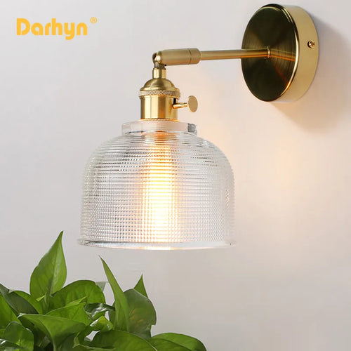 Applique murale led cuivre rotatif chambre salle étude 90-260v