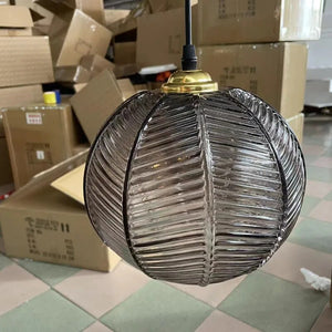 Modern nordic glass pendant lamp