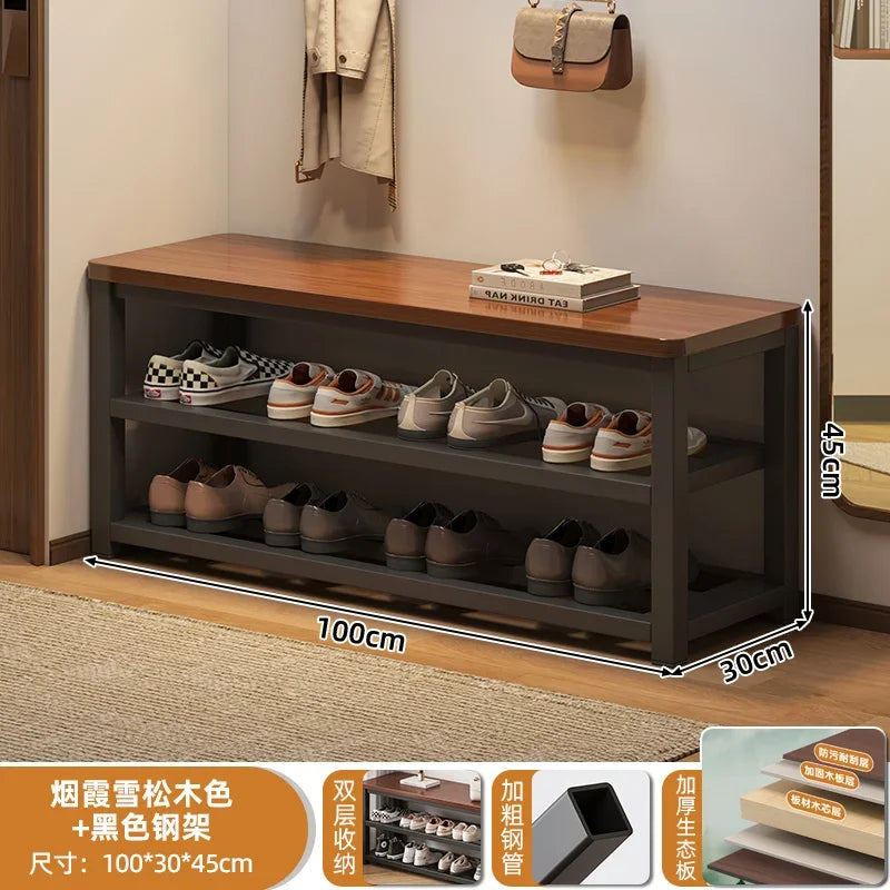 Long Stool, Long Stool, Shoe Change Stool At The Door of The Home, Can Sit in The Gym, Lounge Area, Long Bench, Bathroom - vue 6 sur 11