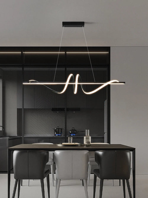 Modern minimalist decorative indoor LED pendant lamp - vue 2 sur 12
