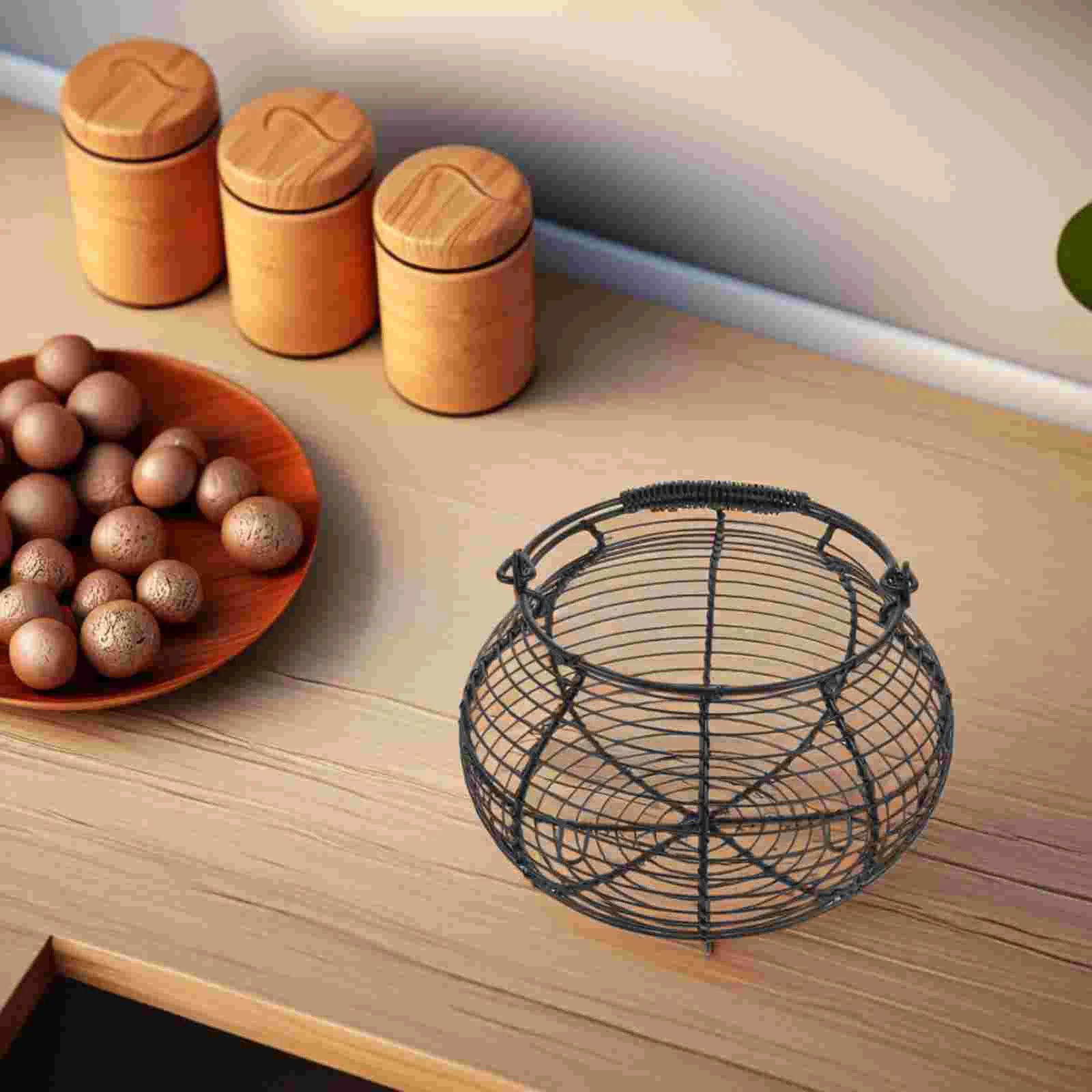 panier à œufs portable pour la cuisine et le rangement - vue 7 sur 6