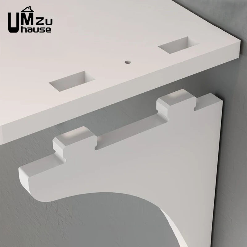 étagère flottante pour routeur et accessoires de rangement mural - vue 4 sur 8