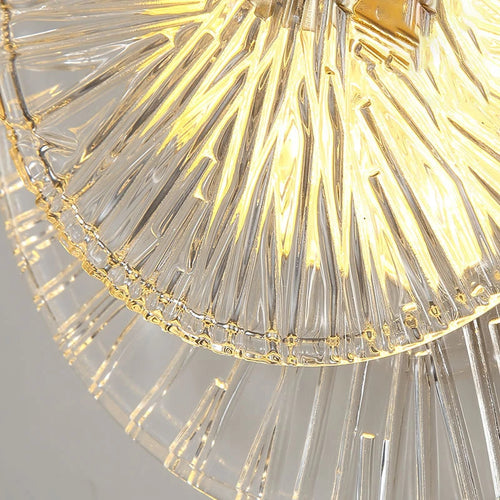 plafonnier en verre moderne pour décoration intérieure élégante - vue 5 sur 7