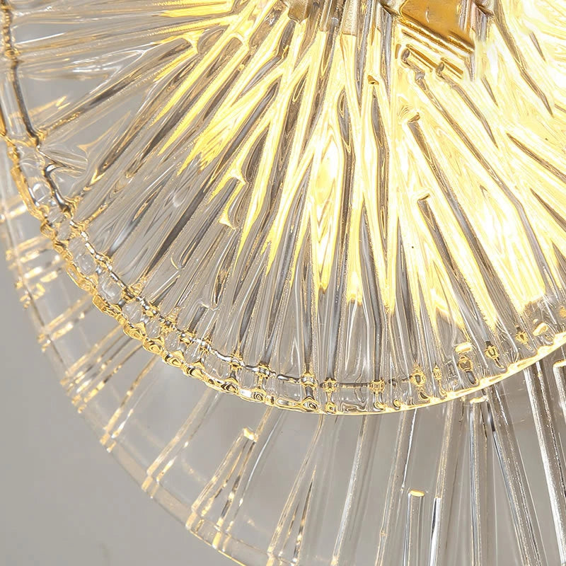 plafonnier en verre moderne pour décoration intérieure élégante - vue 5 sur 7