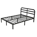 Heavy Duty Metal Bed Frame with Headboard, 3500 lbs Max Weight Capacity Metal Platform, Easy Assembly Mattress Foundation