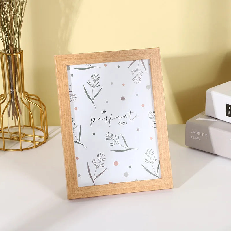 cadre photo en bois moderne pour décoration intérieure - vue 7 sur 10