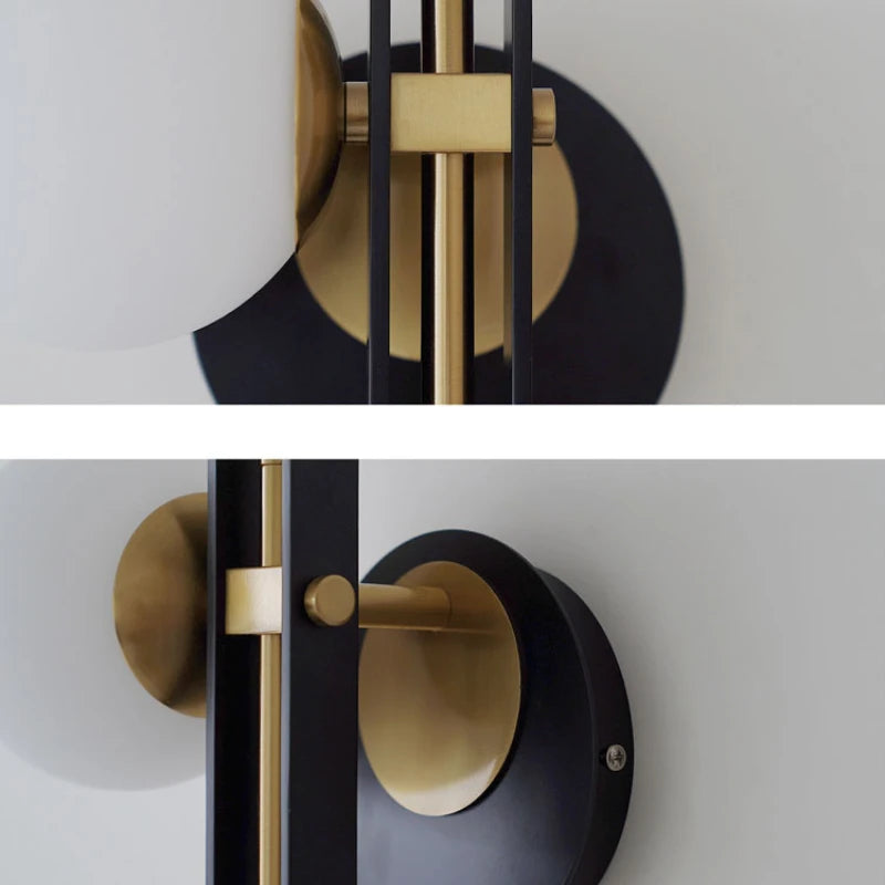 Creative nordic wall light for modern minimalist interior - vue 5 sur 7