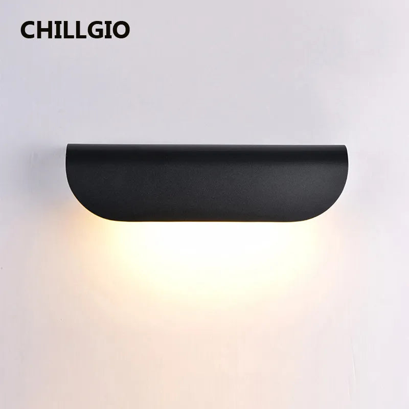 Applique murale LED extérieure étanche déco maison nodic alu lumière