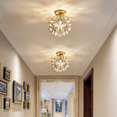 plafonnier moderne en cristal led pour décoration luminaire