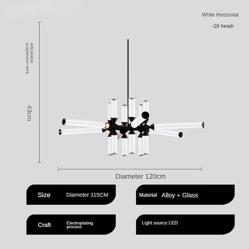 lampe à poser en verre design italien pour espaces modernes - vue 17 sur 19