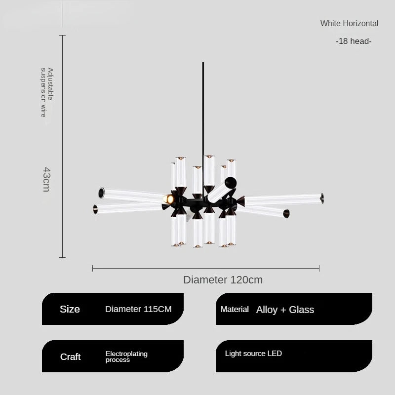 lampe à poser en verre design italien pour espaces modernes - vue 16 sur 19