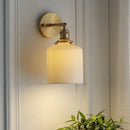 Minimalist Japanese retro ceramic pendant light for interior decoration