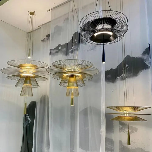 lustre led design nordique pour tables de bar et décoration maison