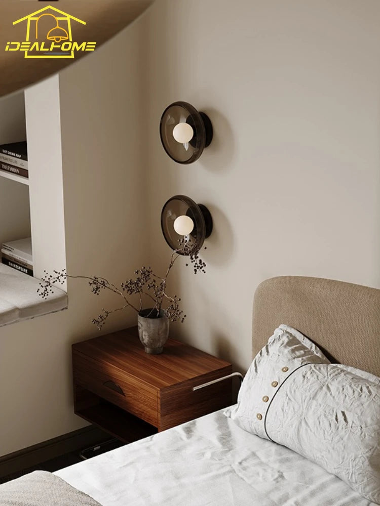 applique murale médiévale en verre design pour décoration intérieure - vue 4 sur 7