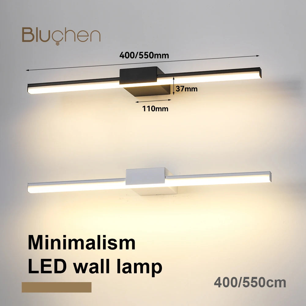 applique murale led intérieur lampe décorative - vue 4 sur 8