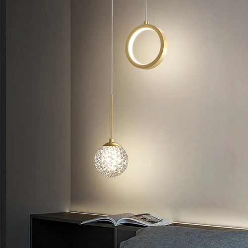 Modern nordic luxury minimalist star LED chandelier - vue 4 sur 10