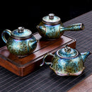 Théière céramique jianzhan tianmu style artisanal maison bureau