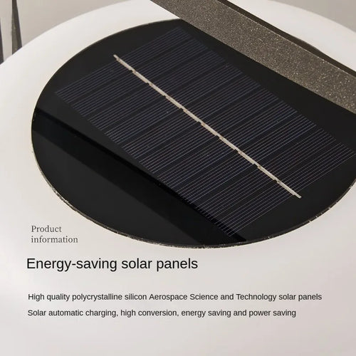 lampe de bureau portable led solaire usb avec télécommande étanche - vue 6 sur 10