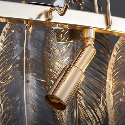 Lustre design arrondi à LED luxe - vue 7 sur 8