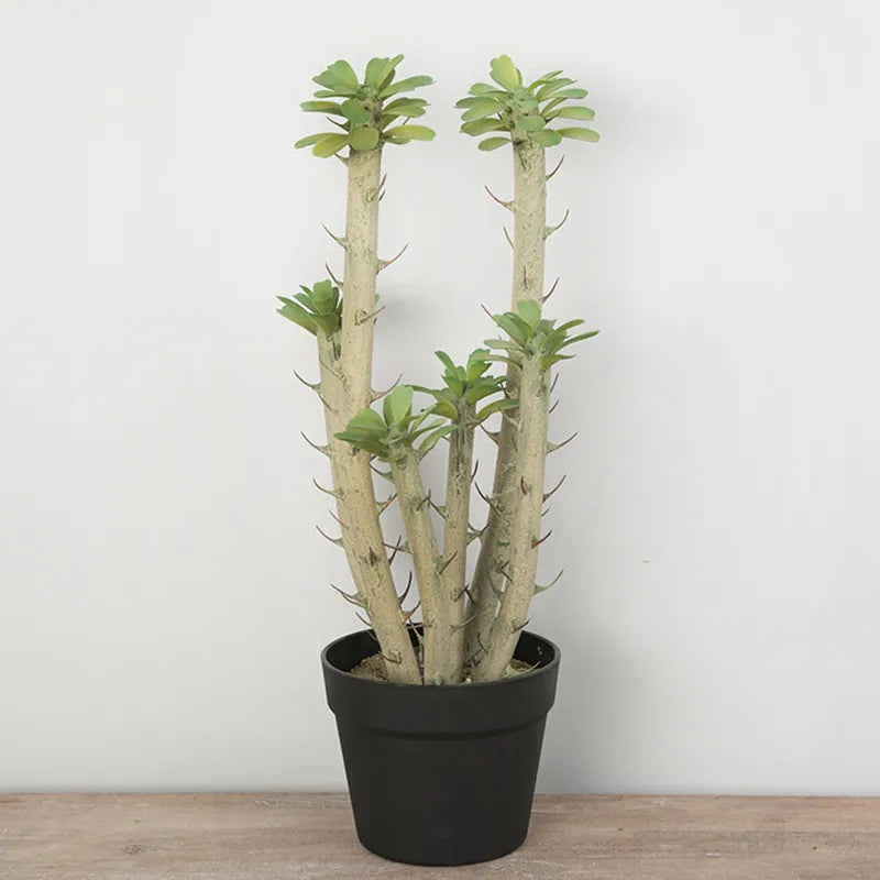 grande plante artificielle en pot pour décoration intérieure et extérieure - vue 4 sur 9