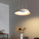 lustre led minimaliste moderne créatif bar rond suspension