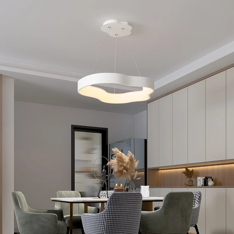 lustre minimaliste moderne luxe pour salon et étude - vue 5 sur 15