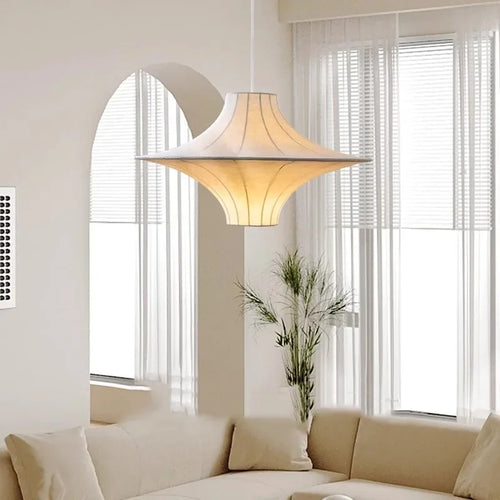 Suspension modernes en soie pour salon